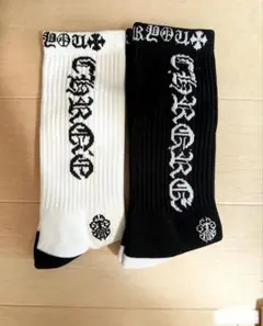 CHROME HEARTS ソックス 2足セット 男女兼用 - メルカリ