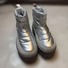 厚底　スノーブーツ　ムートンブーツ　Lサイズ