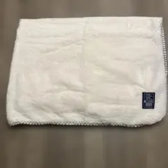 ホワイトフリースブランケット