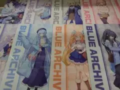 ブルーアーカイブクリアファイルコンプリートセット