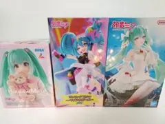 【限定値下げ】初音ミク プライズフィギュア 3点セット