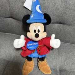 タグ付未使用⭐︎ファンタジアミッキー ハンドパペット 魔法使いの弟子