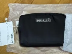 MURUA ポーチ ブラック