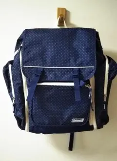 コールマン 林間学校 リュック 50L調節可 トレックパック ネイビー