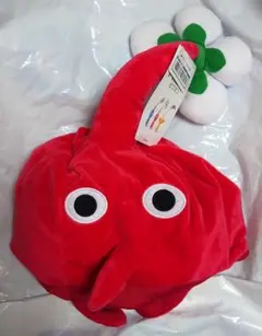 PIKMIN なりきりピクミン 赤 被り物 帽子 コスプレのサムネイル