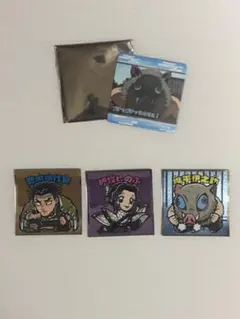 ロッテ ビックリマン 鬼滅の刃マンチョコ　TSUTAYAマグネット