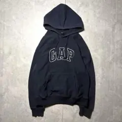 OLD GAP 00s パーカー フーディー 刺繍タグ フェード ストリート