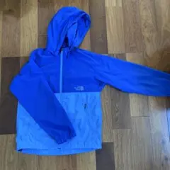 ノースフェイス　コンパクトアウター　140 ブルー マウンテンジャケット