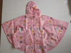 アンパンマンレインコート ピンク 80〜95cm