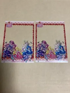 2025映画キミとアイドルプリキュア クリアシート　非売品　2枚セット