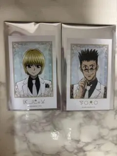ハンターハンター アニメジャパン チェキ風カード クラピカ レオリオ