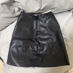 GRL レザータイトスカート