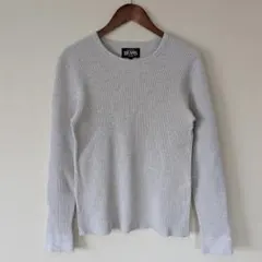 新品》【BEAMS】サーマル クルーネック ホワイト Lサイズ - メルカリ