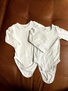 H&M ベビー肌着 2枚セット (オーガニックコットン) 綿100%