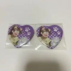 忍たま乱太郎 尾浜勘右衛門 ナンジャタウン ハート缶バッジ