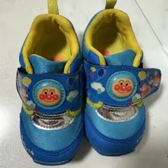 アンパンマン キッズシューズ 14.0 EE 青/黄色
