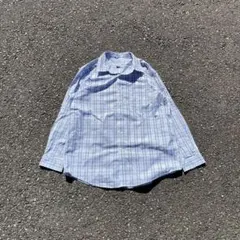 00's llbean ブルーチェック シャツ cityboy アーカイブ