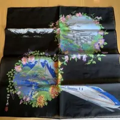 新品　北陸新幹線W7系　加賀友禅ハンカチ