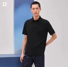 HERMES エルメス　ポロシャツ ボタン付 H刺繍のサムネイル