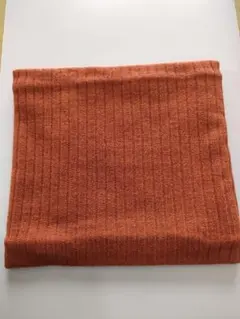 裏ボア ネックウォーマー レディース メンズ オレンジ