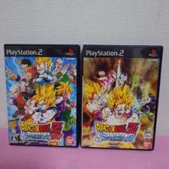 【PS2】　2枚セット　ドラゴンボールZ Sparking！　/　NEO　ソフト