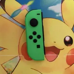 《純正》スイッチSwitch ジョイコンJoy-Con (Ｌ)ネオンブ