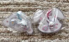 サンリオパッケージチャーム　シナモン、ウィッシュミーメル2点セット