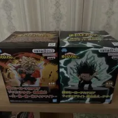 僕のヒーローアカデミア フィギュアライト 2体セット 緑谷出久 爆豪勝己