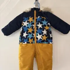 M.S.H.D. 星柄 冬用ジャンプスーツ 90