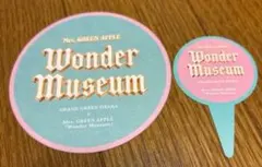 ミセスグリーンアップル コラボ　コースターとフードピック