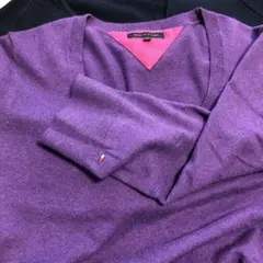 TOMMY HILFIGER　セーター　パープルのサムネイル