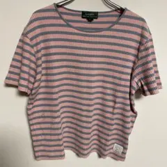 LAUREN RALPH LAUREN 半袖リブインナーカットソー L