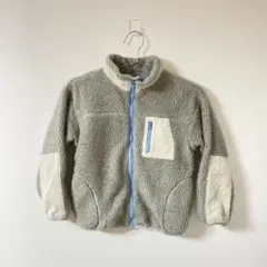 美品　GREEN LABEL RELAXING フリース　140 白　パタゴニア