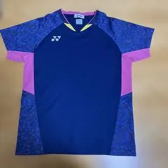 YONEX ゲームシャツ 日本代表モデル 桜 ブルー ユニフォーム - メルカリ