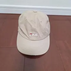 FILA ベージュ　子供帽子　51～53センチ
