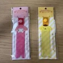 マイメロディとくまのストラップ