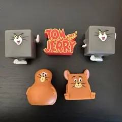 ガチャ トムとジェリー ライトマスコット 5個セット (コンプ +1個)