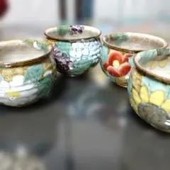 石垣島 南島焼 アカショウビン 湯呑み4個 極美品 奈美ロリマー - メルカリ