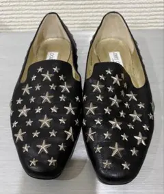 JIMMY CHOO スタースタッズ フラット 37.5のサムネイル