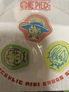 ワンピース バッジ 三強