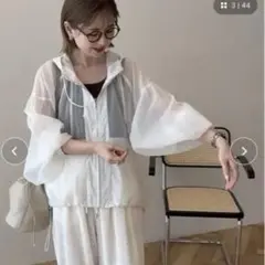 スタニングルアー ギャザーフードブルゾン - メルカリ