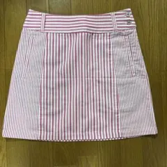 23区GOLF ストライプ柄 スカート ピンクのサムネイル