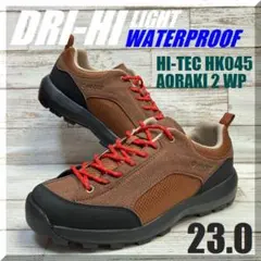 23.0 cm HI-TEC AORAKI 2 透湿防水 アウトドア ハイキングのサムネイル