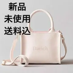 り*！様 Darich ダーリッチ 大人ピンクなショルダーストラップ付きトートバ