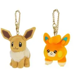 マスコット　イーブイ　パモ　ポケモン　キーホルダー　ぬいぐるみ