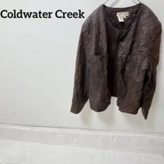 美品✨ 【フリー】　ブラウン　ジャケット お出かけ　通勤　シンプル　大人女子