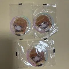 カラフルピーチ クリアマスコット ガチャポン 3個セット　えと　エト