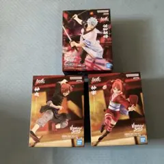 新劇場版銀魂吉原大炎上 バイブレーションスターズ 坂田銀時 神楽 神威3種セット