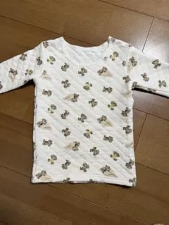 バースデイ　フタフタ　くま　インナー　厚手　キルティング