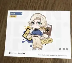 第五人格 コミケ 夏コミ C100 ミニステッカー 写真家 TITY5 ジョゼフ